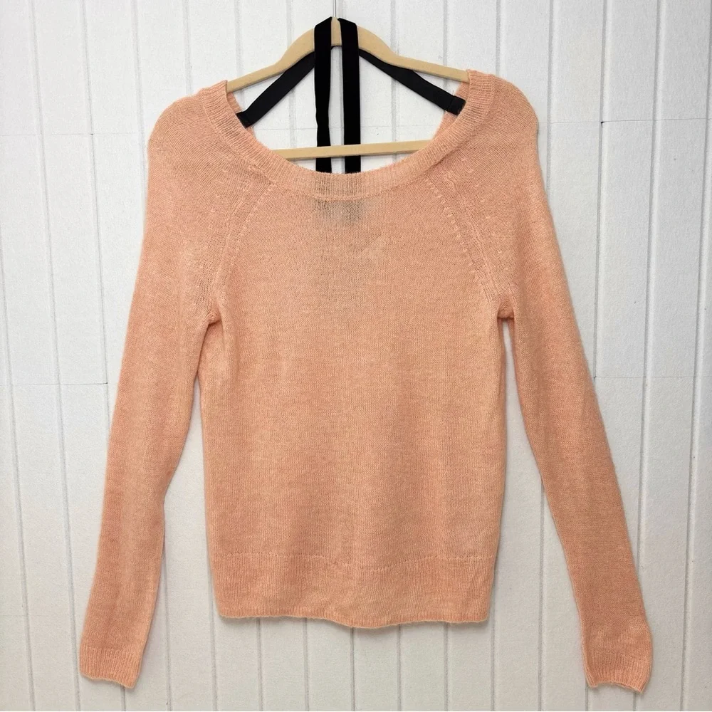 J.Crew MERCANTILE Peach Women's Alpaca Blend Sweater size S‎